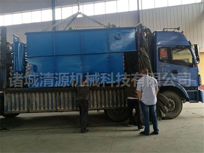 发往新疆塔城的平流式溶气气浮机