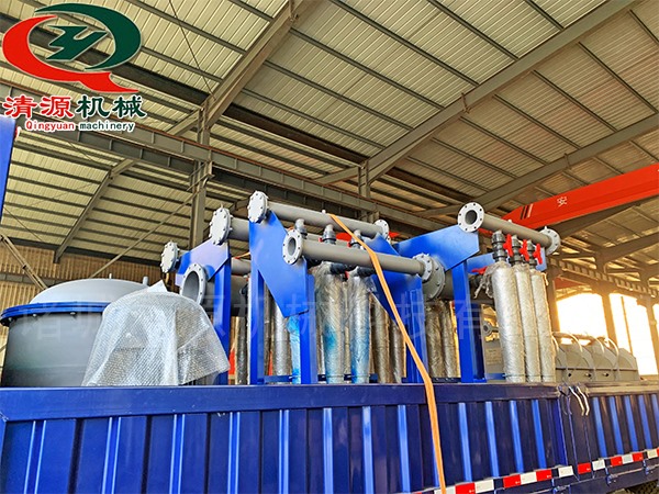 发往安徽客户压力筛、除渣器、排渣分离机