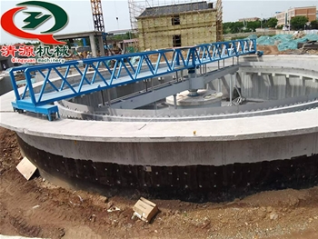 周边传动刮泥机安装